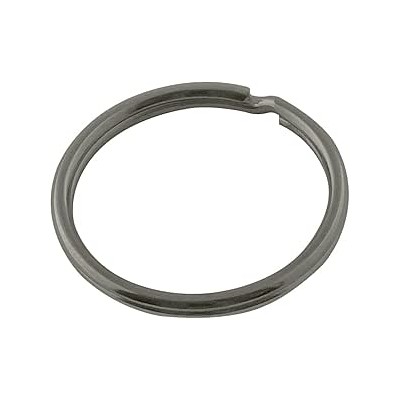 Anneau brisé acier nickelé - Diamètre intérieur 30 mm - Lot de 4 X 5