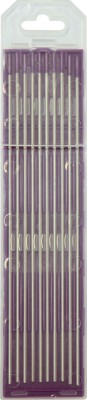 1 x 10 electrodes tungstene E3 Ø 4,8 mm - lilas (AC/DC)