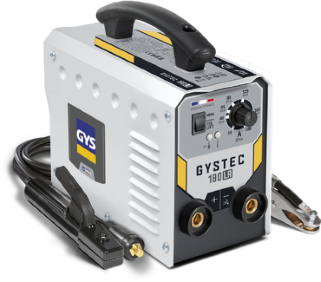 1 x Poste de soudure MMA 180 A - GYSTEC 180 LA (avec valise & access