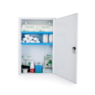 ARMOIRE PHARMACIE VIDE 1 PORTE SERRURE - ASEP PV 10