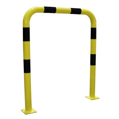 1 x Barrière de protection haute résistance - 1000 x 1200 - noir/jaune