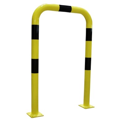 1 x Barrière de protection haute résistance - 750 x 1200 - noir/jaune