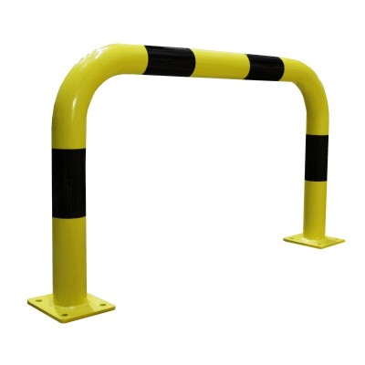 1 x Barrière de protection haute résistance - 1000 x 600 - noir/jaune