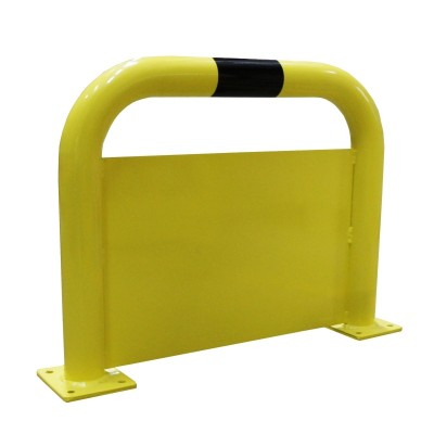 1 x Barrière anti-encastrement - 750 x 600mm - noir/jaune