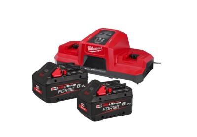 KIT CHARGEUR + 2 BATT. FORGE 8.0Ah 18V - M18 FORGENRG-802DBSC