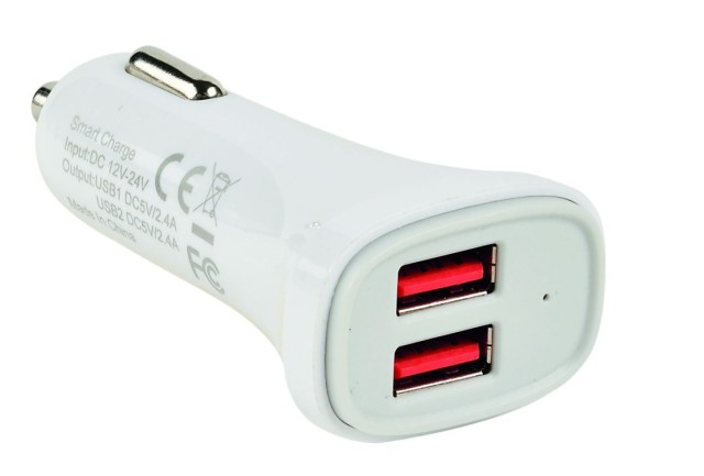 CHARGEUR ALLUME CIGARE 12/24V 2 USB