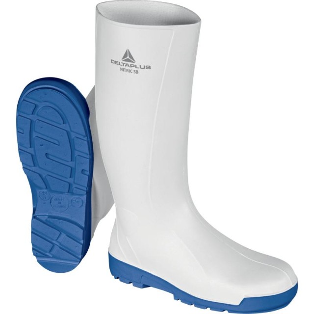 BOTTE PVC AGRO BLANCHE EMBOUT