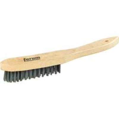 BROSSE A MANCHE FIL ACIER 4 RANGS - 151134