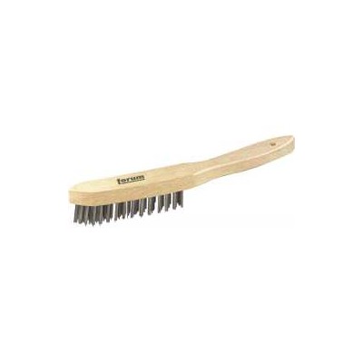 BROSSE A MANCHE FIL INOX 4 RANGS - 151334