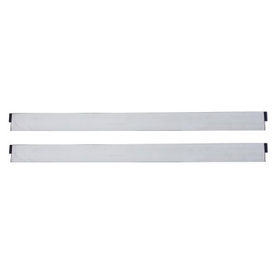 1 x Lot de 2 barrières acier - zinc vernis