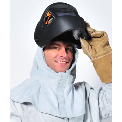 CAGOULE SOUDEUR CUIR CROUTE - SOUDAC