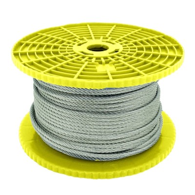 1 x Câble acier inoxydable -  - Diamètre 3 mm x 100 m - Bobine