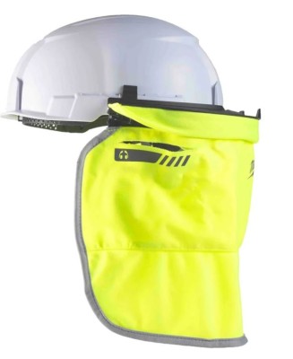 PROTEGE NUQUE HV JAUNE P/CASQUE BOLT 100 ET 200