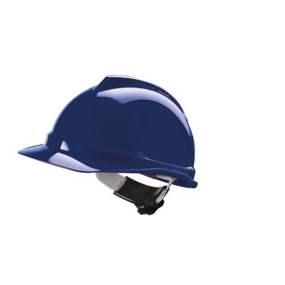 CASQUE V-GARD MSA BLEU MARINE N.V.A/HARNAIS FAS TRAC - GV552