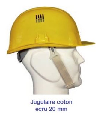 JUGULAIRE COTON 20MM P/BRENNUS ET IRIS - 0352