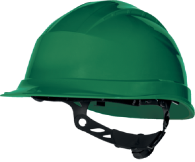 CASQUE CHANTIER NON VENTILE A/MOLETTE QUARTZ UP3 VERT 