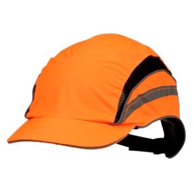 CASQUETTE ANTICHOC FIRTS ORANGE HV VISIERE STANDARD