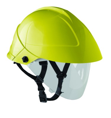 CASQUE JAUNE AVEC ECRAN FACIAL INTEGRE - MO185J