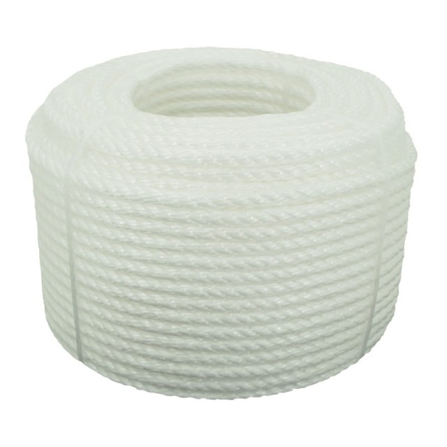 1 Corde polypropylène - blanc - Diamètre 10 mm x 100 m