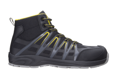 CHAUSSURES HAUTES ALUNI NOIR/JAUNE S3