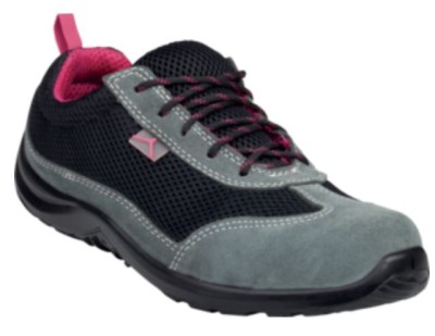 CHAUSSURES BASSES COMO S1P NOIR/FUSHIA