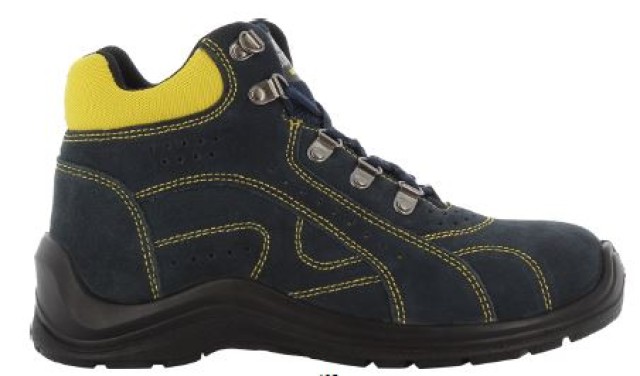 CHAUSSURES HAUTES ORION DAIM NOIR/JAUNE S1P