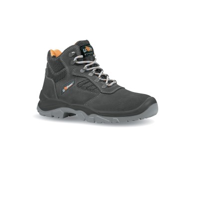 CHAUSSURES HAUTES ASPECT DAIM GRIS REAL L S1PS FO SR