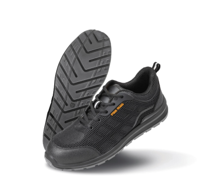 CHAUSSURES BASSES ALL BLACK SAFETY TRAINER NOIRES SB SR FO