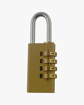 5 x Cadenas à combinaison 4 chiffres - largeur 28mm