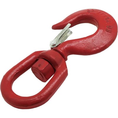 5 x Crochet de levage émerillon acier zingué estampé - CU 0.75 T