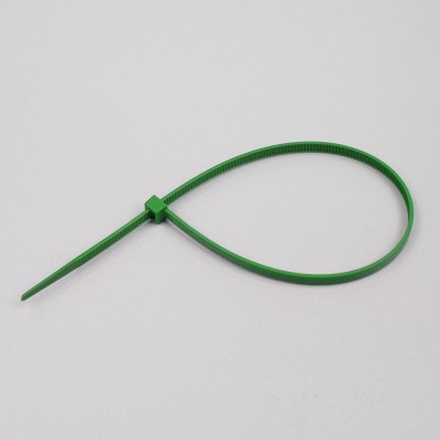 LOT DE 1000 LIENS DE SERRAGE PLASTIQUES VERTS 4.8 X 195MM