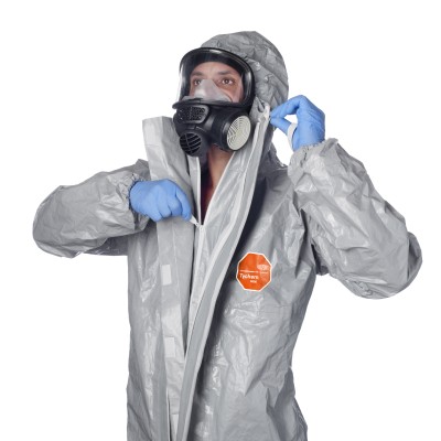 COMBINAISON GRISE EN1149 TYPE 3/4/5/6 TYCHEM 6000F PLUS