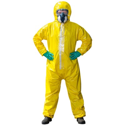 COMBINAISON JAUNE TYPE 3/5 POLYVET 100PE04