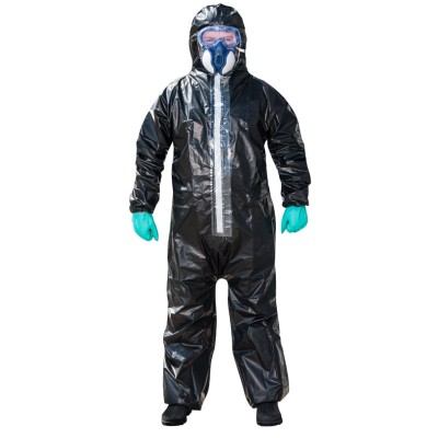 COMBINAISON NOIRE POLYVET EN1149 TYPE 3/4/5/6 100PE05