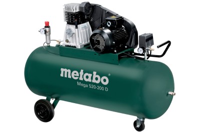 COMPRESSEUR 200L 10B 380-415V - MEGA 520-200 D