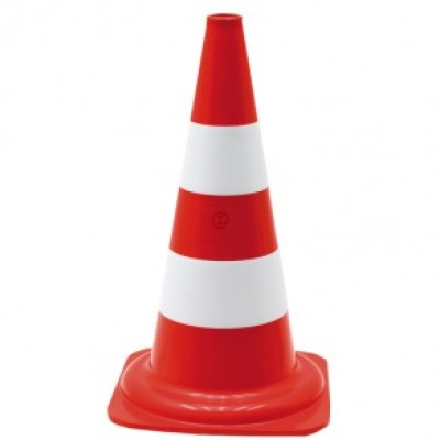 CONE SIGNALISATION HT 50CM BT50/B - 142114