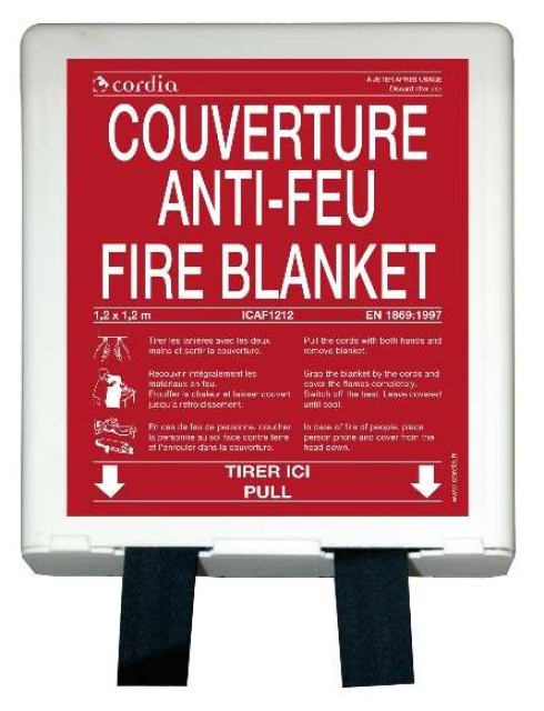 COUVERTURE ANTI-FEU 120X120 ASEP CAF 120 - 802.01.03