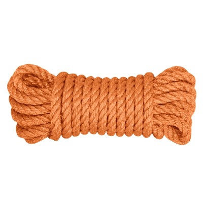 3 x Corde polypropylène - orange - Diamètre 10 mm x 10 m