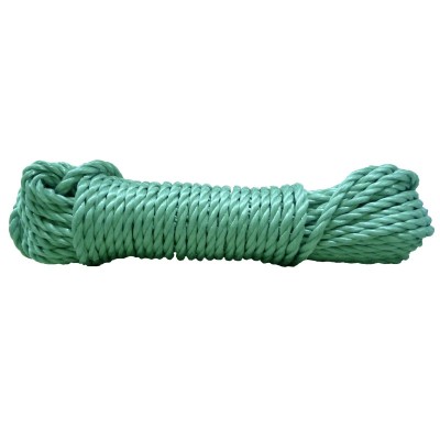 6 x Corde polypropylène - vert - Diamètre 8 mm x 25 m