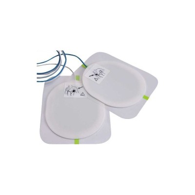 ELECTRODES ADULTE POUR DEFIBRILLATEUR SAVER ONE - LA PAIRE