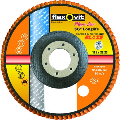 DISQUE LAMELLES BOMBE 125X22.2 Z40 - MEGA-LINE