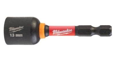 DOUILLE MAGNETIQUE MILWAUKEE SHOCKWAVE HEXA 13 X 65MM