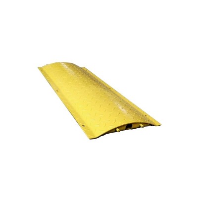 1 x Ralentisseur acier 1000mm - 50 mm - jaune