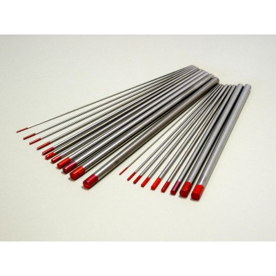 ELECTRODES TUNGSTENE ROUGE