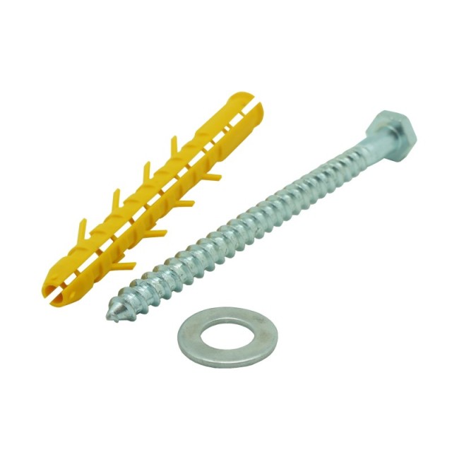 1 x 4 fixation cheville, rondelle et tire fond pour PARKPLACE - univ