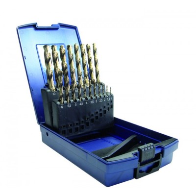 COFFRET 25 FORETS HSS-Co 5% - 1 A 13MM PAR 0.5