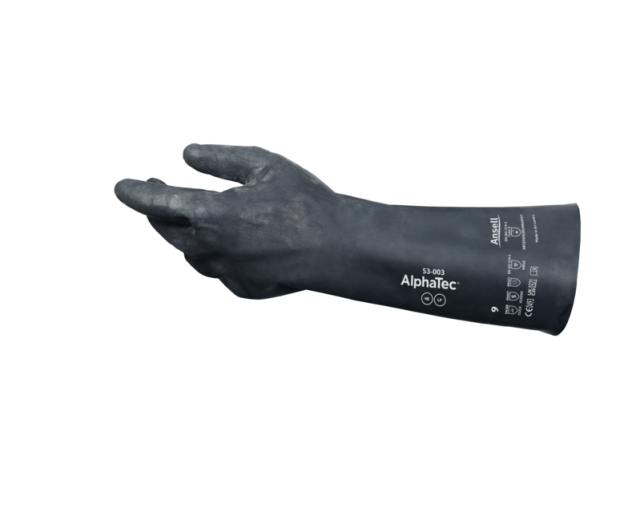 GANTS HYBRIDES NITRILE/NEOPRENE 350MM - ALPHATEC 53-003