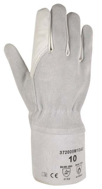 GANTS FLEUR/CROUTE A/MANCHETTE 10CM