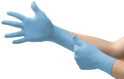 GANTS NITRILE BLEU TOUCHNTUFF 92-670