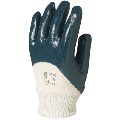 GANTS NITRILE BLEU DOS AERE